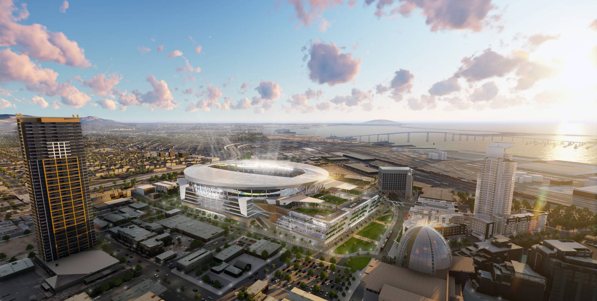 San Diego Chargers Proposed Downtown Stadium